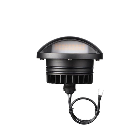 Crescente In-Ground Well Light - Black - 3000K