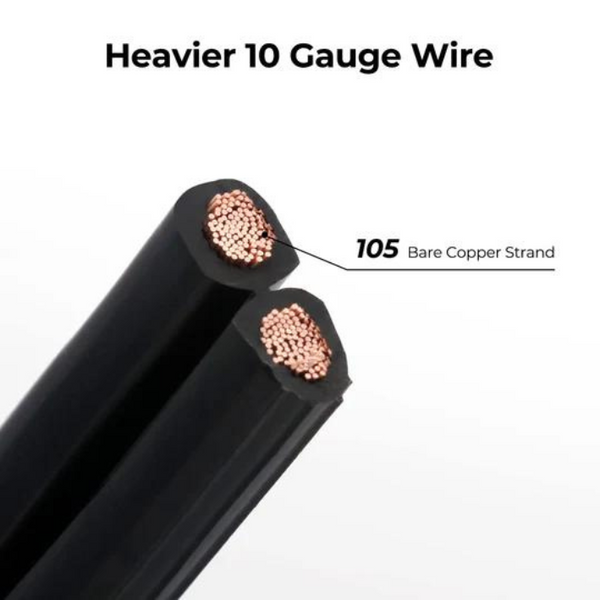 Firmerst 10/2 Low Voltage Landscape Wire Outdoor Lighting Cable UL Listed